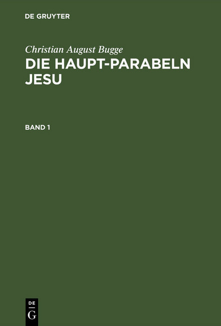 Die Haupt-Parabeln Jesu main product photo
