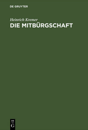 Die Mitbürgschaft