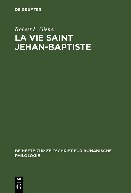 La vie Saint Jehan-Baptiste main product photo