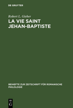 La vie Saint Jehan-Baptiste