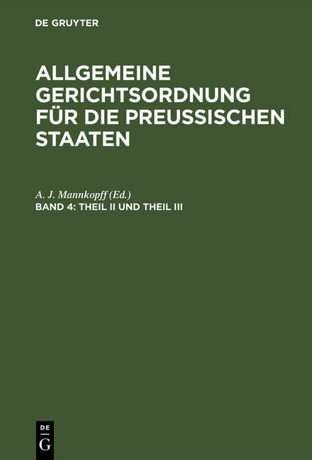 Theil II und Theil III main product photo
