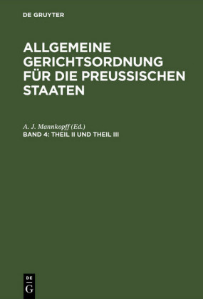 Theil II und Theil III