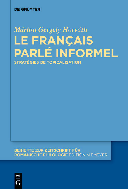 Le français parlé informel main product photo