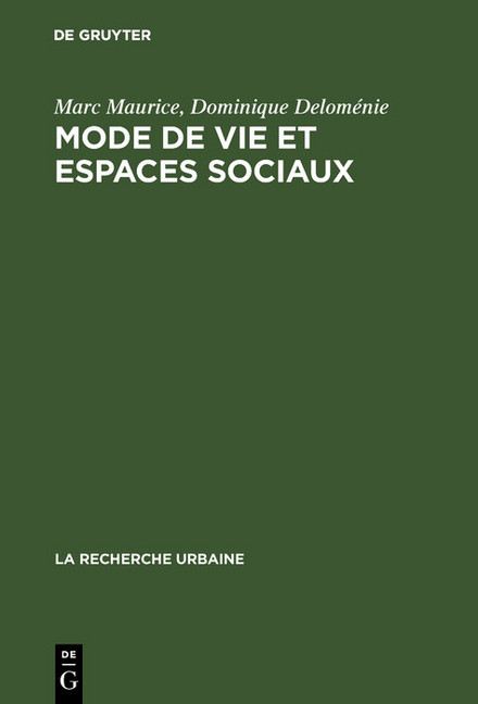 Mode de vie et espaces sociaux main product photo