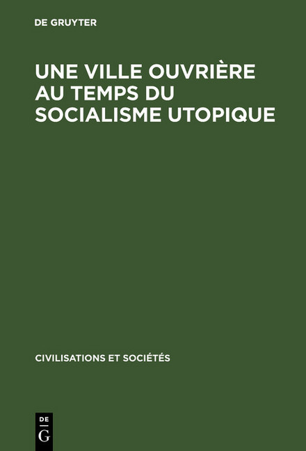 Une ville ouvrière au temps du socialisme utopique main product photo