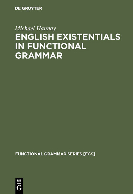 English existentials in functional grammar main product photo