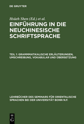 Grammmatikalische Erläuterungen, Umschreibung, Vokabular und Übersetzung