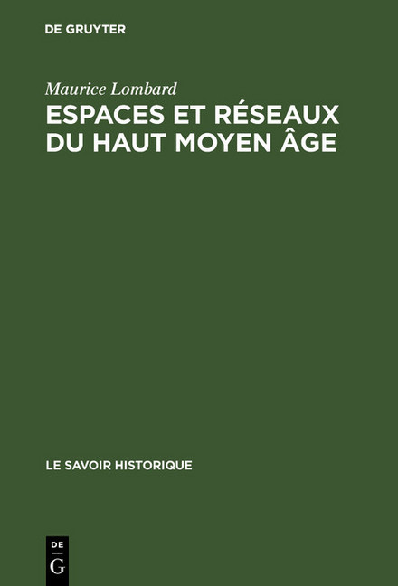Espaces et réseaux du haut moyen âge main product photo