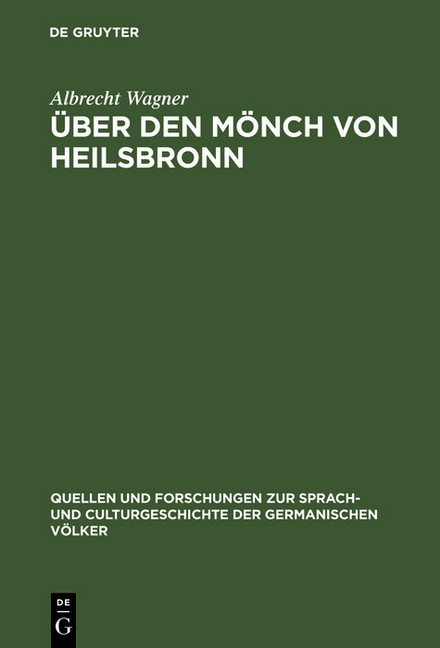 Über den Mönch von Heilsbronn main product photo