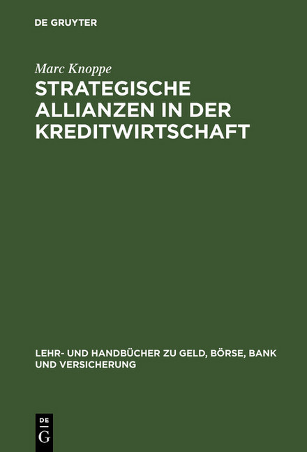Strategische Allianzen in der Kreditwirtschaft main product photo