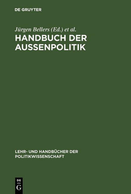 Handbuch der Aussenpolitik main product photo