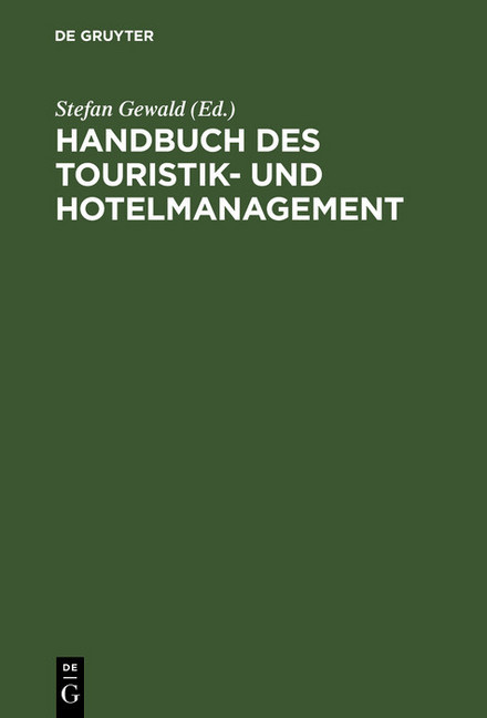 Handbuch des Touristik- und Hotelmanagement main product photo