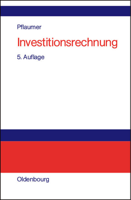 Investitionsrechnung main product photo
