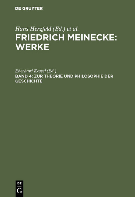 Zur Theorie und Philosophie der Geschichte main product photo