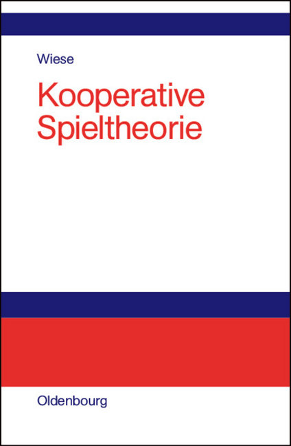 Kooperative Spieltheorie main product photo