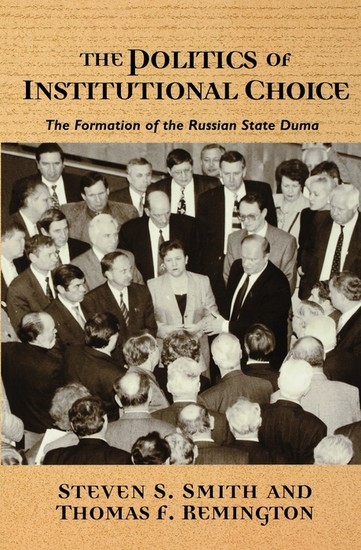 The Politics of Institutional Choice main product photo