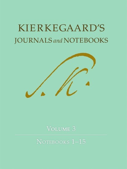 Kierkegaard's Journals and Notebooks, Volume 3 main product photo