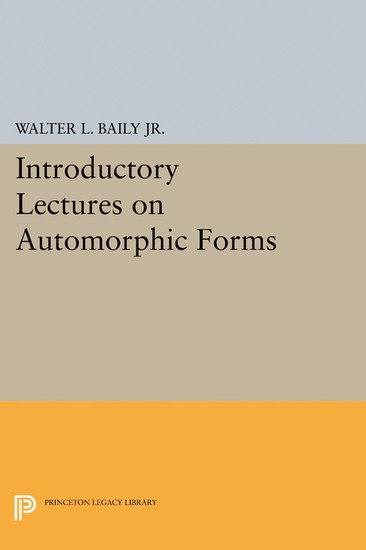 Introductory Lectures on Automorphic Forms main product photo