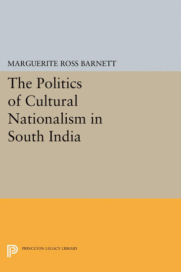 The Politics of Cultural Nationalism in South India main product photo