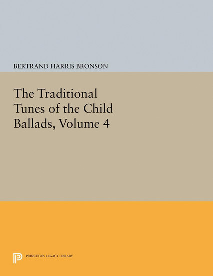 The Traditional Tunes of the Child Ballads, Volume 4 main product photo