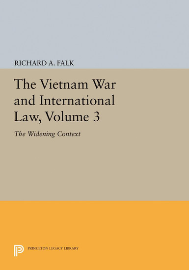 The Vietnam War and International Law, Volume 3 main product photo