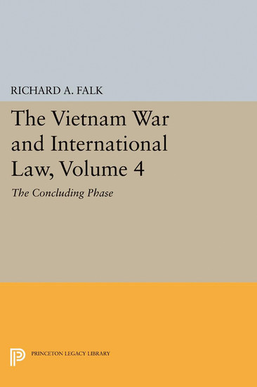 The Vietnam War and International Law, Volume 4 main product photo