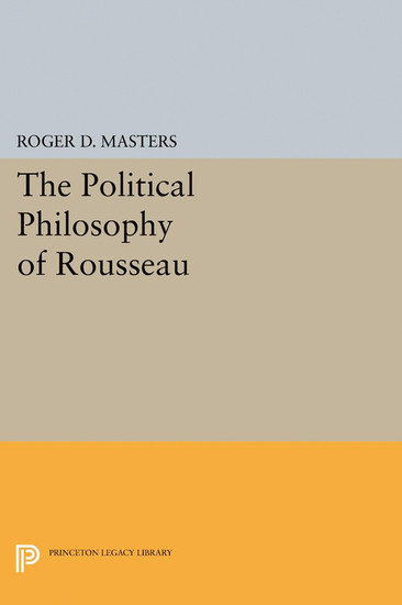 The Political Philosophy of Rousseau main product photo