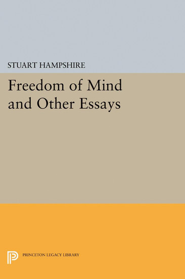 Freedom of Mind and Other Essays main product photo