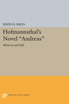 Hofmannsthal's Novel 'Andreas'