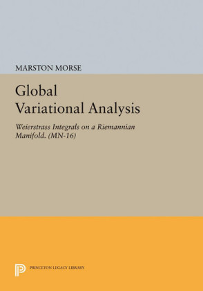 Global Variational Analysis: Weierstrass Integrals on a Riemannian Manifold. (MN-16)