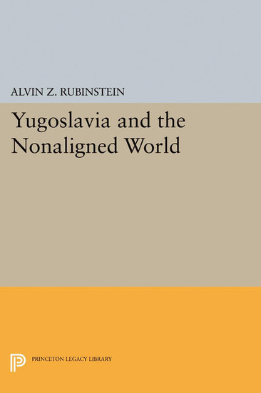 Yugoslavia and the Nonaligned World main product photo