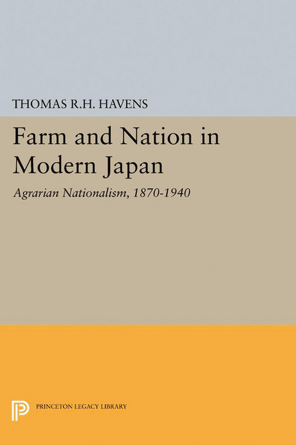 Farm and Nation in Modern Japan main product photo