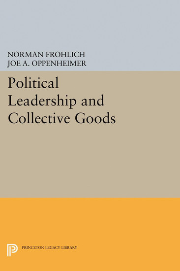 Political Leadership and Collective Goods main product photo