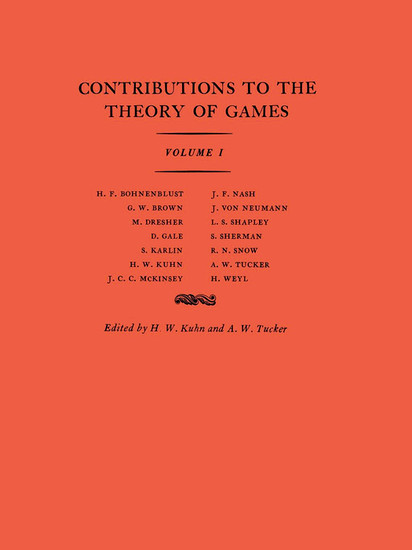 Contributions to the Theory of Games (AM-24), Volume I main product photo