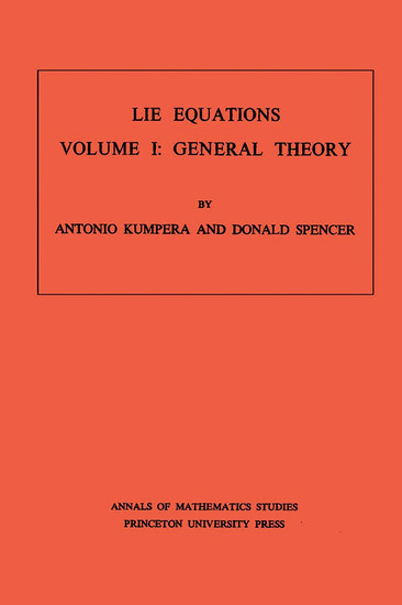 Lie Equations, Vol. I main product photo