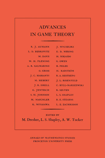 Advances in Game Theory. (AM-52), Volume 52 main product photo