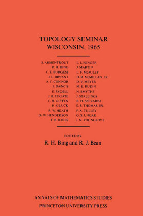 Topology Seminar Wisconsin, 1965. (AM-60), Volume 60