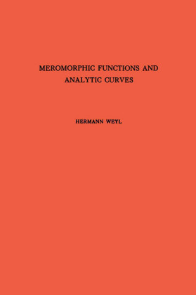 Meromorphic Functions and Analytic Curves. (AM-12)