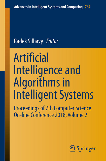 Artificial Intelligence and Algorithms in Intelligent Systems main product photo