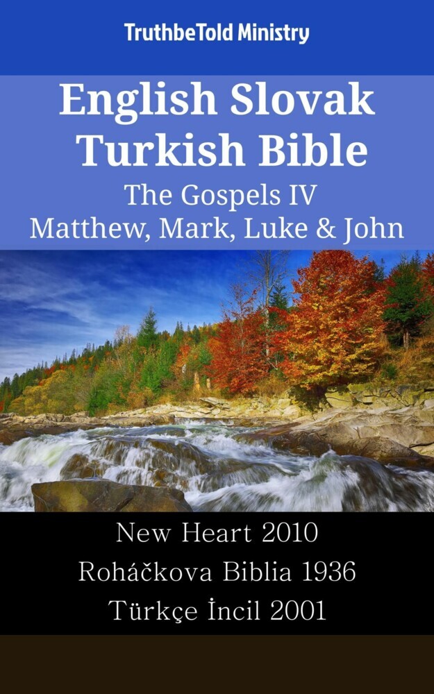 English Slovak Turkish Bible - The Gospels IV - Matthew, Mark, Luke & John main product photo