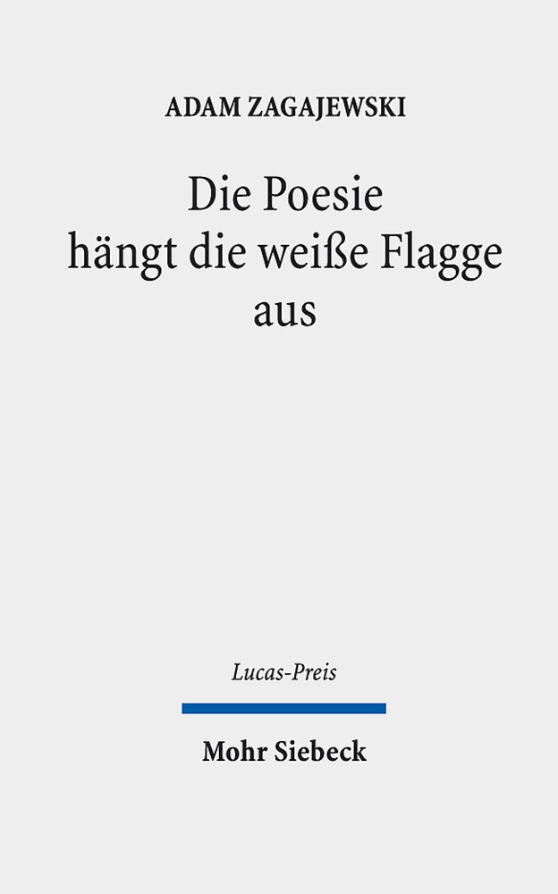 Die Poesie hängt die weiße Flagge aus main product photo