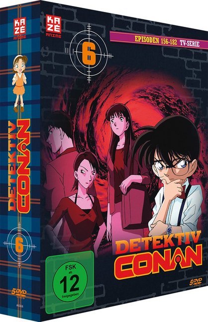 Detektiv Conan - TV-Serie - DVD Box 6 (Episoden 156-182) (5 DVDs) main product photo