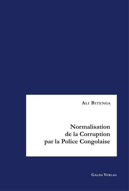 Normalisation de la Corruption par la Police Congolaise main product photo