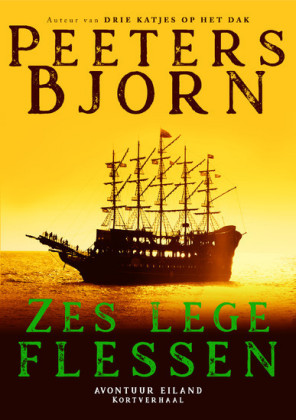 Zes lege flessen