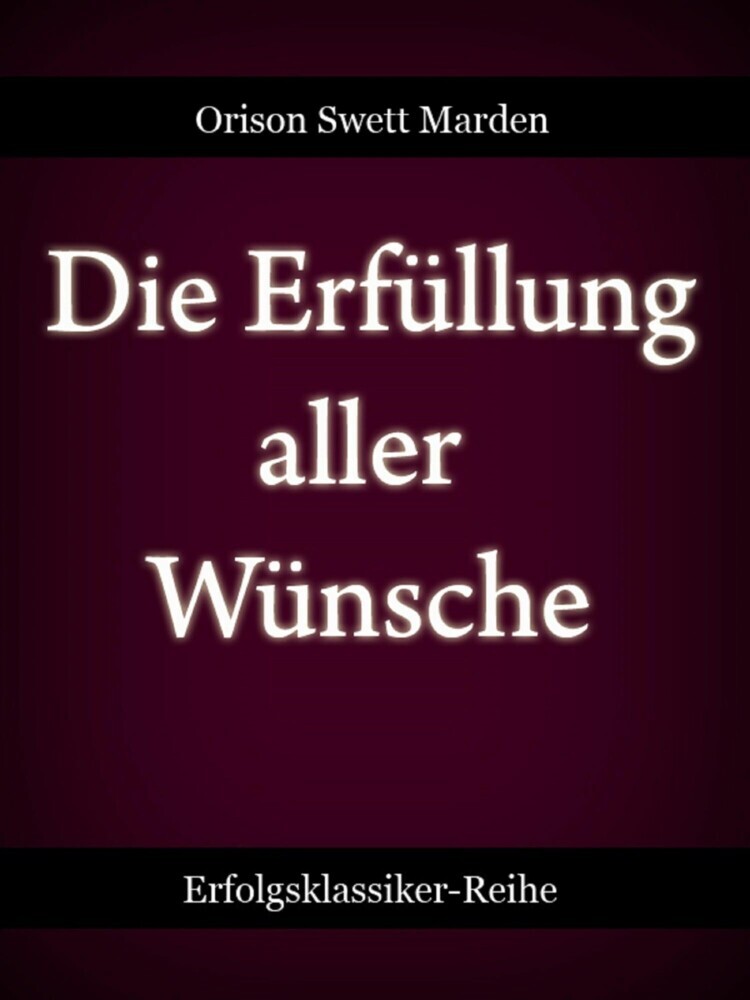 Die Erfüllung aller Wünsche main product photo