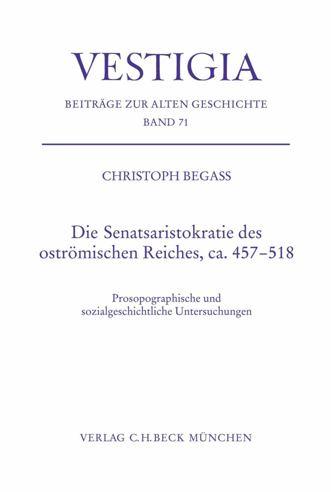 Die Senatsaristokratie des oströmischen Reiches, ca. 457-518 main product photo