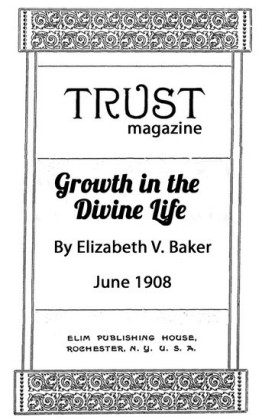 Growth in the Divine Life