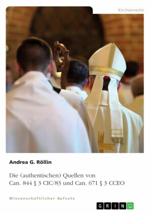 Die (authentischen) Quellen von Can. 844 3 CIC/83 und Can. 671 3 CCEO