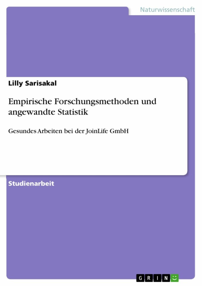 Empirische Forschungsmethoden und angewandte Statistik main product photo