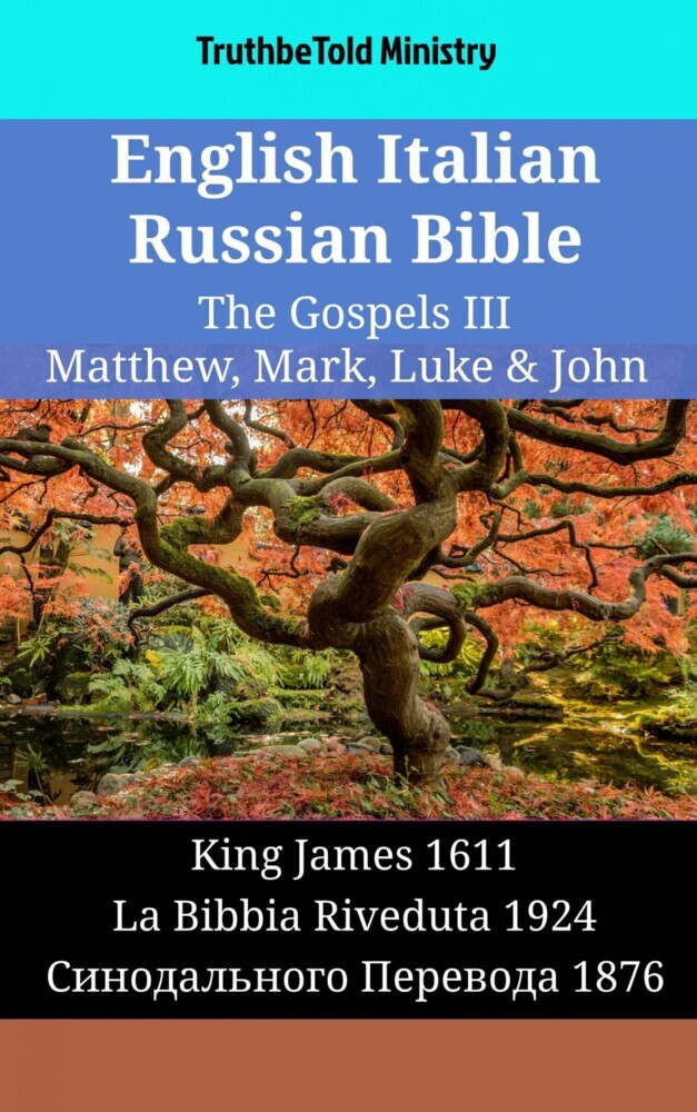 English Italian Russian Bible - The Gospels III - Matthew, Mark, Luke & John main product photo